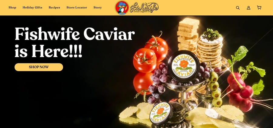 Fishwife website screenshot